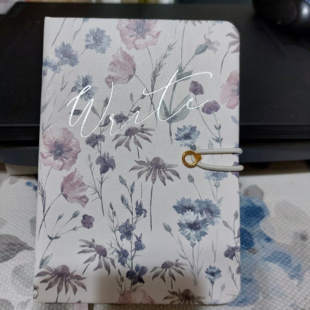 Beautiful Flowers Pocket Size WRITE Blank Diary Journal Notebook
